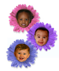 Baby Flower Faces